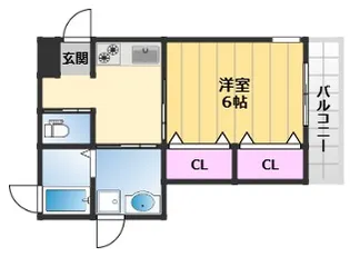 South Ten【3階】の間取り