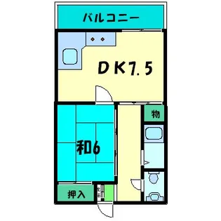 町田ファミール【3階】の間取り