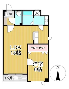 ALLEYII【2階】の間取り