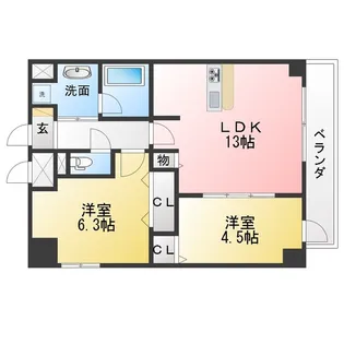 Adel Dorf 本郷【9階】の間取り