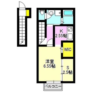リエール高崎【2階】の間取り