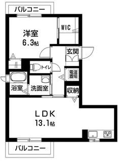 サンヒルズ光陽【2階】の間取り