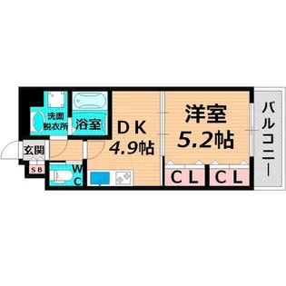 CITY SPIRE鶴見【8階】の間取り