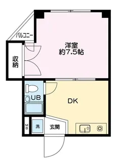 ハイム松【3階】の間取り