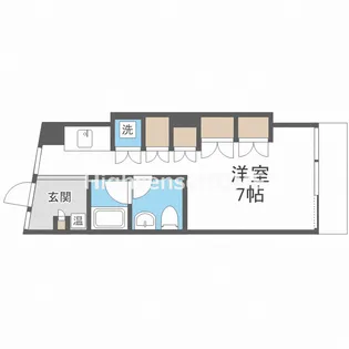 アバンティ深江S【2階】の間取り