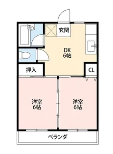 アルタスプラザ【4階】の間取り