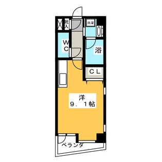 Grace Maison本陣【3階】の間取り