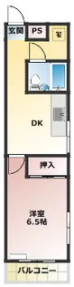 マンション横井【5階】の間取り
