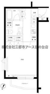ルーブル品川西小山【3階】の間取り
