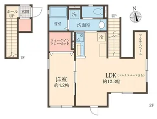 cozy KAI【2階】の間取り