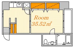 ツインクレスト【8階】の間取り