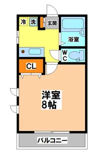トーラス井の頭II【1階】の間取り