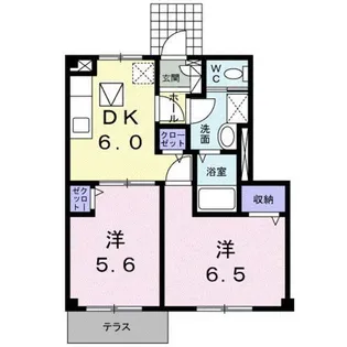 フォルテ・トーワA【1階】の間取り