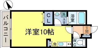 JEWEL COURT A棟(ジュエルコート)【2階】の間取り
