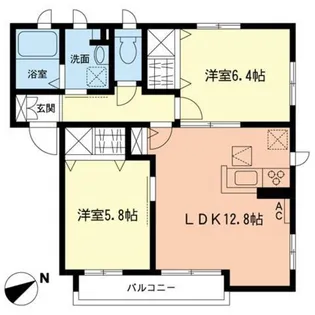Green Hills【2階】の間取り