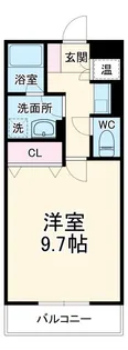 グランドステージ蘇我【3階】の間取り