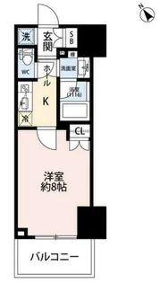 プレール・ドゥーク王子【4階】の間取り