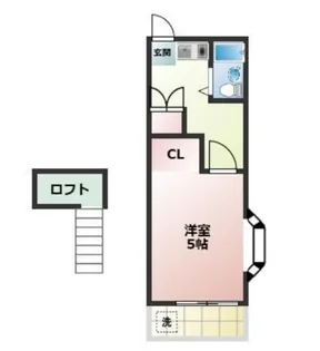 メゾン南【2階】の間取り