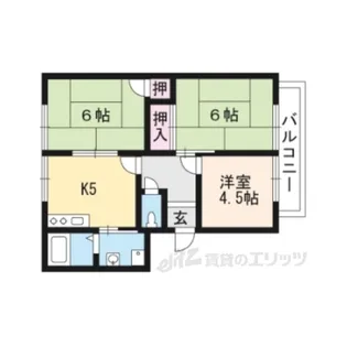 ハイムタムラ【2階】の間取り