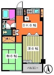 プライムホームズ【2階】の間取り