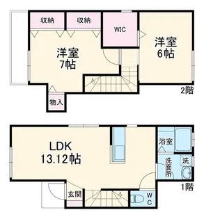 メゾンロータスIIの間取り
