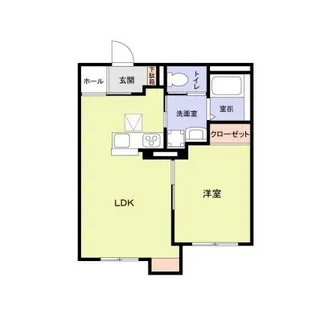 エムズヴィラさいたま新都心【1階】の間取り