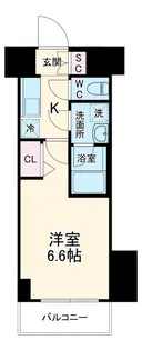 SYFORME KANNAIII【9階】の間取り