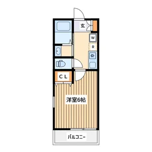 エスタ大塚【1階】の間取り