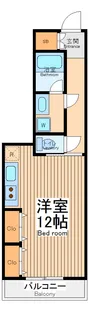 ベルウッド麻生【1階】の間取り