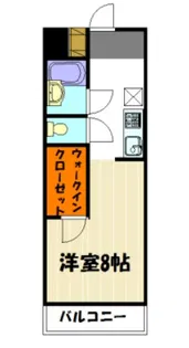 アングリア志木【5階】の間取り