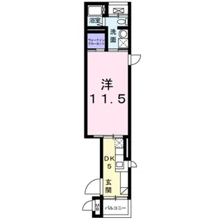 ロイヤルステイツ アネックス【4階】の間取り