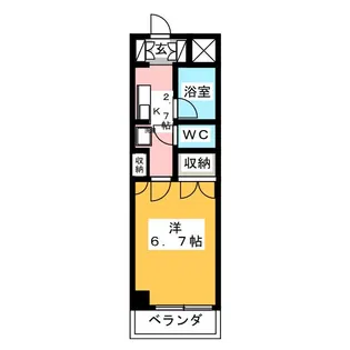エトワール青森第1【3階】の間取り