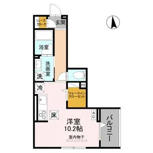 ソラーナ宿郷【1階】の間取り