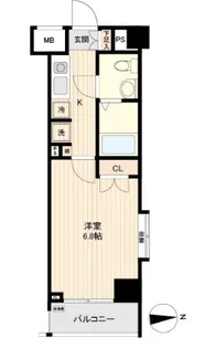 東京都練馬区大泉町2【マンション】の間取り