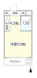エトワール子安町【4階】の間取り
