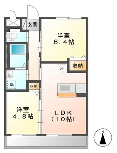 althaea(アルセア)II【2階】の間取り