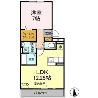 サニーコート【2階】の間取り