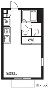 サンコート【1階】の間取り