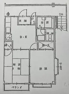 サイオニックハイツかがわ【2階】の間取り