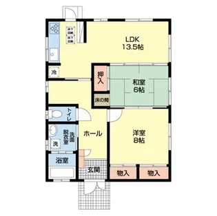 千葉県東金市南上宿【一戸建】の間取り