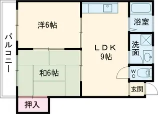 レッドハウス福益 A【2階】の間取り