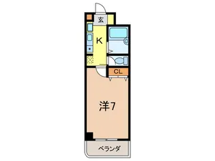 オ-ド夙川の間取り