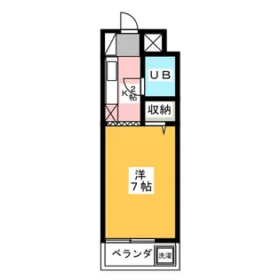 ドミール本山【4階】の間取り
