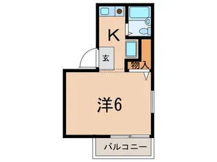 パナグランデ綾羽【2階】の間取り