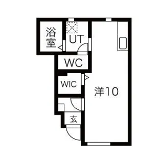 ル・メイユール尼沼C棟【1階】の間取り