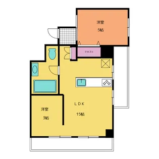 ブリックハイツ【2階】の間取り