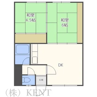 光マンション【1階】の間取り