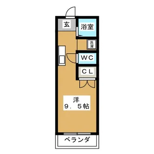 ドリーム長良川【3階】の間取り