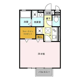 神奈川県厚木市愛甲東1【アパート】の間取り