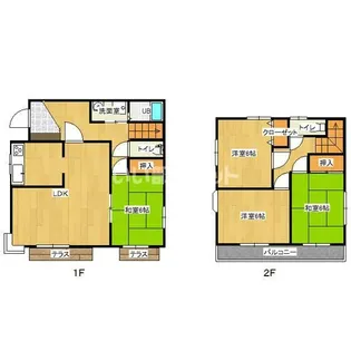 埼玉県深谷市東方【一戸建】の間取り